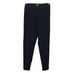 Black Diamond Fleece Long John Pants Women's Size S Polartec Fleece Black Active